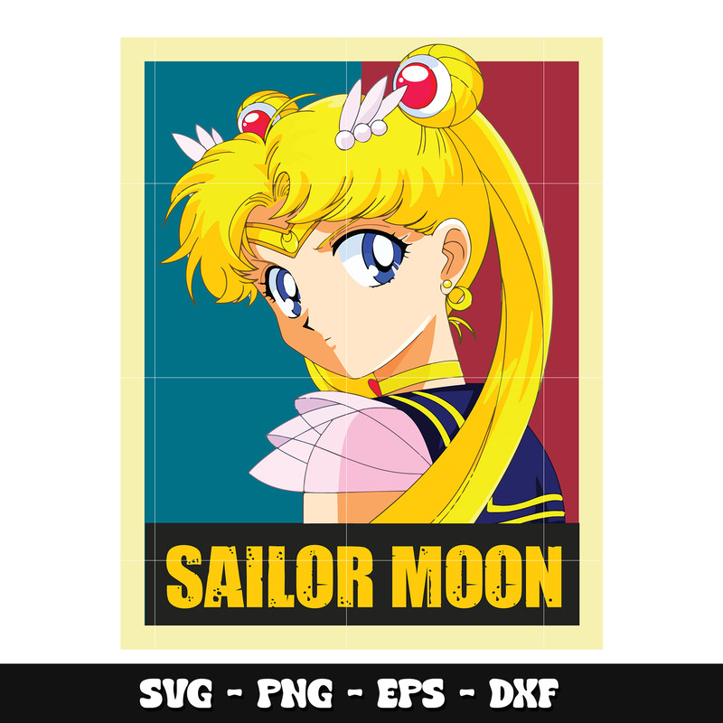 Sailor Moon svg, anime svg