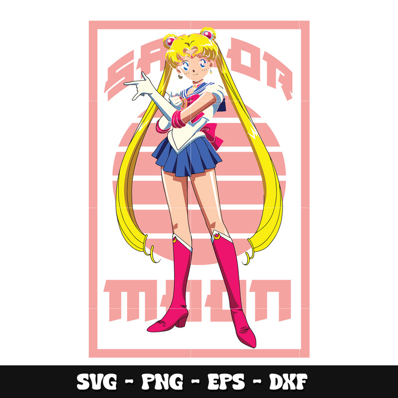 Sailor Venus svg, Sailor Moon anime svg