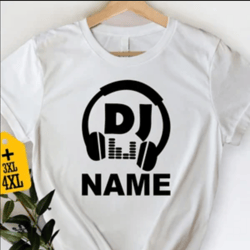 customized dj shirt with name