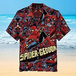 Spider-Man Hawaiian Shirt, Funny hawaiian shirts, Shirts, Casual shirts