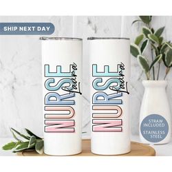 personalized nurse tumbler  nurse graduation gift  nurse appreciation gift  gift for registed nurse  custom nurse tumble