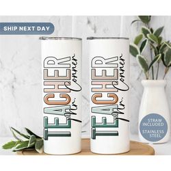 custom teacher tumbler  teacher graduation gifts  teacher appreciation gift  gift for teacher  custom teacher tumbler (t