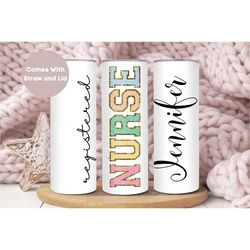 personalized registered nurse tumbler,custom rn nurse tumbler cup, registered nurse gift,nurse appreciation gift,registe