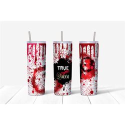 true crime queen 20oz tumbler, true crime gift, gift for her, gift for mum, gift for daughter, christmas gift for her