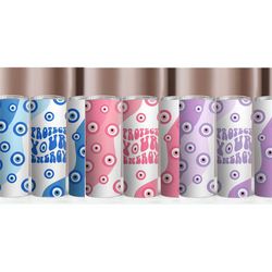 protect your energy tumbler, evil eye, devils eye, hot cup, cold cup, flask