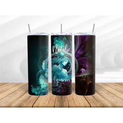 personalised zodiac signs stainless steel skinny tumbler hot cold drink