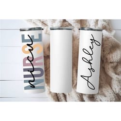 neonatal intensive care unit nurse 20oz skinny tumbler | nicu tumbler | nicu nurse | nurse gift | nurse tumbler