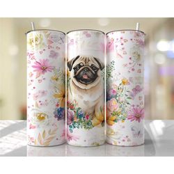 pug 20oz insulated tumbler