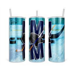 fun leopard hockey mom tumbler. 20oz tumbler. personalized. kota couture. hockey mom tumbler