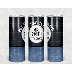 custom teacher tumbler , gift for teacher , personalized teacher tumbler ,  20oz , male teacher gift