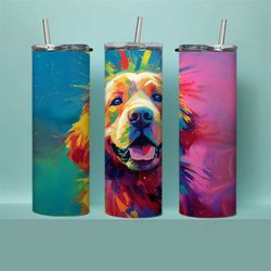 tumbler golden retriever colour 20oz