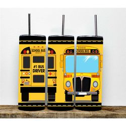 school bus driver life 20oz skinny tumbler bus driver tumbler cup, great teacher gift!