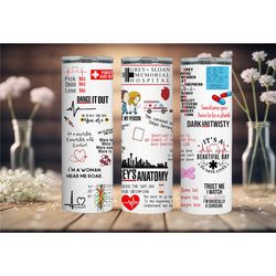 grey anatomy inspired tumbler , grey's inspired tumbler, throwback tumbler, tumbler with straw, coffee cup, nostalgia tu