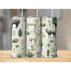 cute animal 20oz straight skinny tumbler, raccoon tumbler cup, cute raccoon gifts for women, cute raccoon tumbler cup
