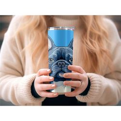 cute dog tumbler with straw, dog lover gifts for dog mom, personalized dog tumbler with name, floral dog tumbler gift fo