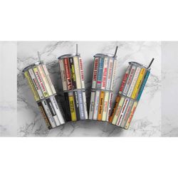 country music cassette tumbler | country fan water bottle | 20oz country singers drinkware birthday gift | gift for her