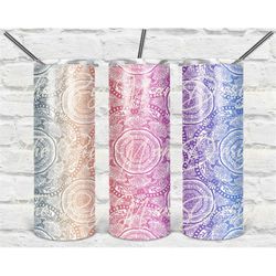 cuss word mandala personalized 20 oz skinny tumbler | curse word tumbler | bad word tumbler