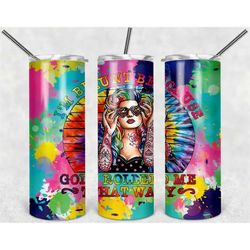 i'm blunt because god rolled me that way personalized 20 oz skinny tumbler