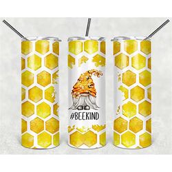 bee kind gnome 20 oz skinny tumbler