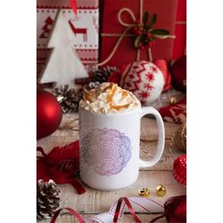 curse words mandala personalized mug | cuss words mandala funny mug | bad word mug