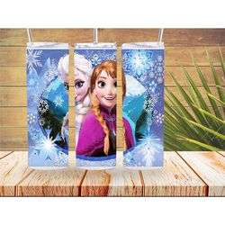 20oz stainless steel tumbler - frozen - anna and elsa