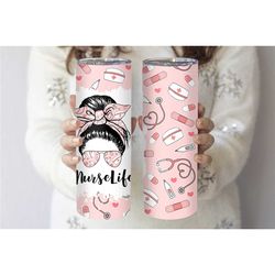 nurse life insulated tumbler for appreciation gift, nursing school graduation gift: a practical and meaningful present