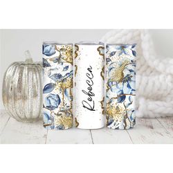 personalized tumbler with straw coffee insulated tumbler with name cup tumbler gift idea for her reusable travel mug for