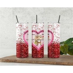 pixar up adventures out there 20oz skinny tumbler, pixar up , tumbler, skinny tumbler, sublimation print, design 1