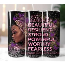melanin black woman tumbler sublimation transfer ready to press african american tumbler designs tumbler transfers desi