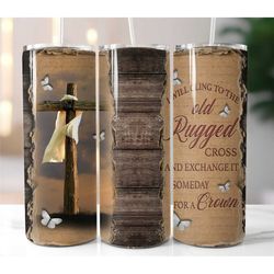 christian cross tumbler sublimation transfer ready to press faith tumbler transfer christian tumbler designs relig