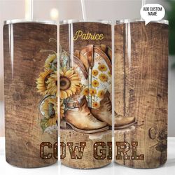 cowgirl boot tumbler  western tumbler rodeo tumbler country tumbler cowgirl cup country girl gift