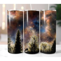 star galaxy tumbler night sky galaxy tumbler north lights tumbler