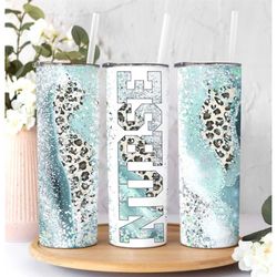 nurse tumbler,teal cheetah tumbler, registered nurse tumbler, registered nurse gifts, rn gifts, rn tumbler cup, rn gifts