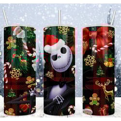 jack and sally nightmare before christmas halloween 20oz tumbler double wall insulated travel mug cup gift for her co wo