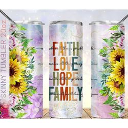 sunflower skinny stainless steel tumbler, tumbler with straw, custom stainless cup, travel mug, religious tumbler, custo