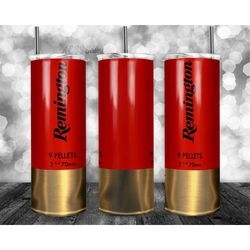 shotgun shell, gun tumbler design for 20oz tumblers shot gun ammo, gift for him, father's day, birthday for him, travel