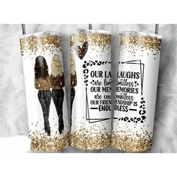 best friend custom tumbler, friends, bestie, besties, personalized tumbler, birthday gift, gift for her, 20oz skinny tr