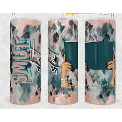 smut slut book reader tumbler, reading, books, book lovers, thriller, smut, adult, rose, tumbler, 20 oz,