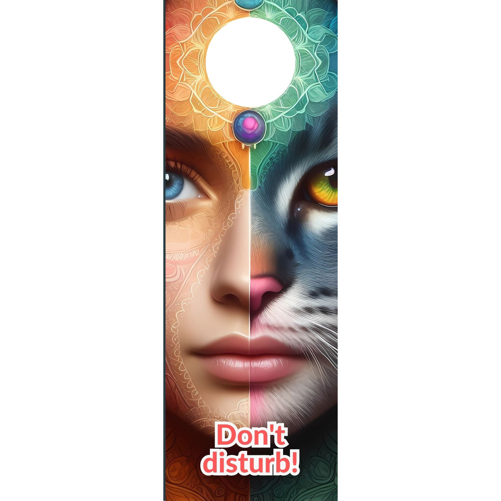 meditasyon yapan kadın kapı askısı 4k.jpg