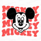 Happy Mouse Face Svg, Retro Mouse Smiling Svg, Family Vacation Svg.png