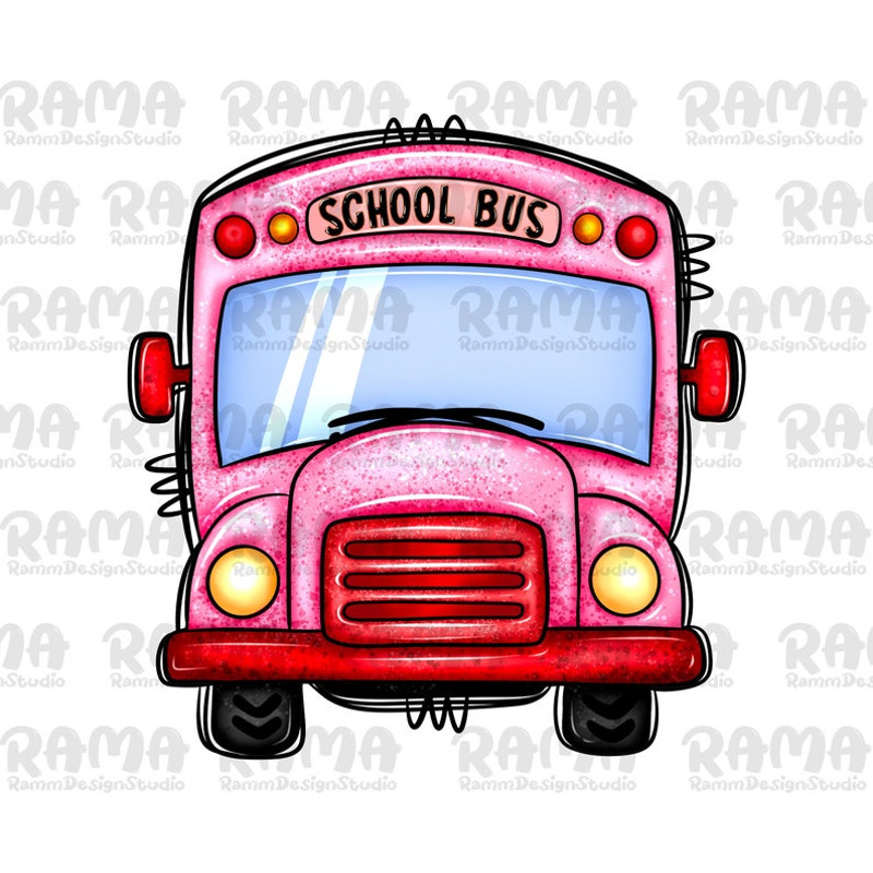 Pink School Bus Png Sublimation Design.jpg