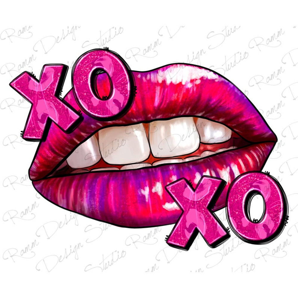 Xo Xo Kiss Lips Png Sublimation Design Png.jpg