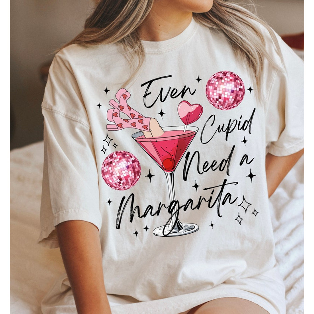 Even Cupid Need A Margarita Retro valentine png4.jpg
