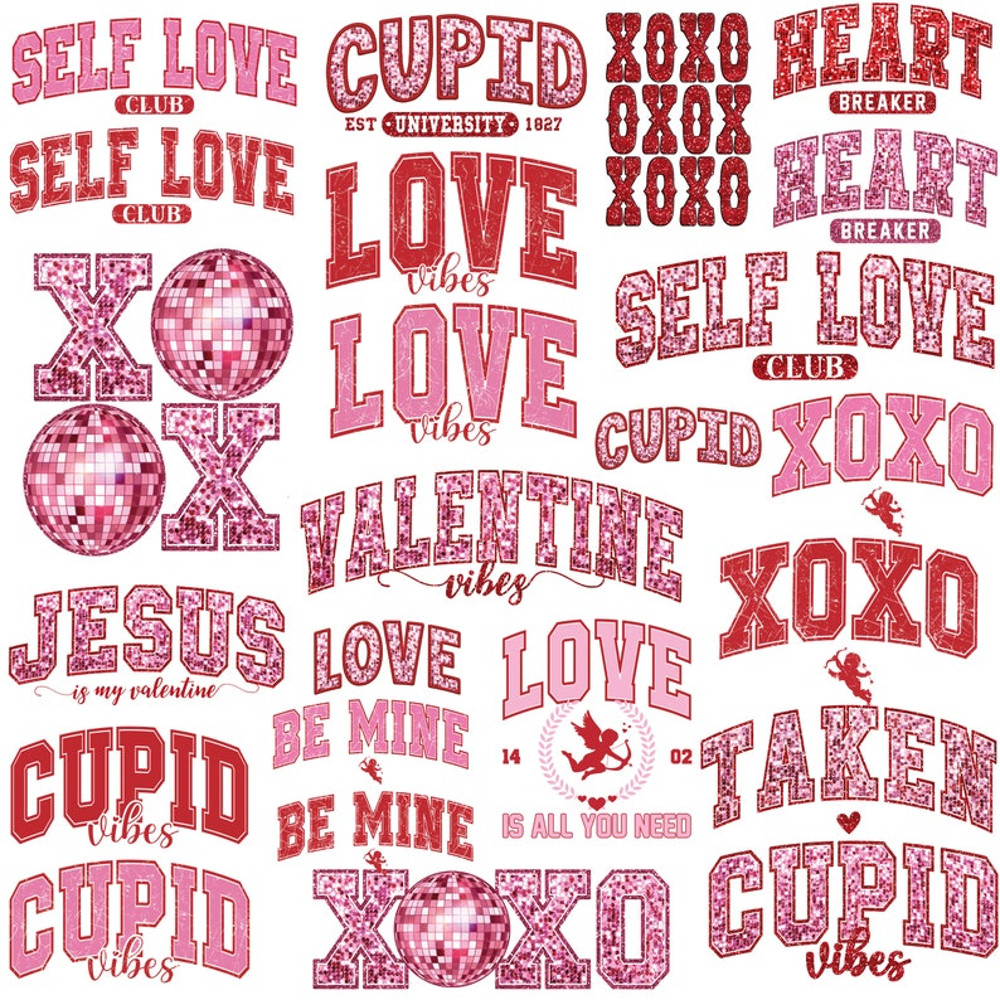 XOXO Sparkly Faux Sequins Valentines Day Png1.jpg