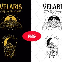 velaris city of starlight png, acotar png,  feyre and rhysand, the night court png, velaris sjm png, book lover