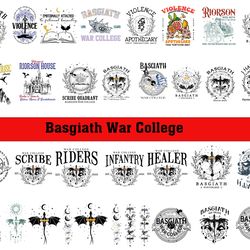 basgiath war college bundle png, fourth wing, dragon rider, violet sorrengail, xaden riorson, riders quadrant,fly or die
