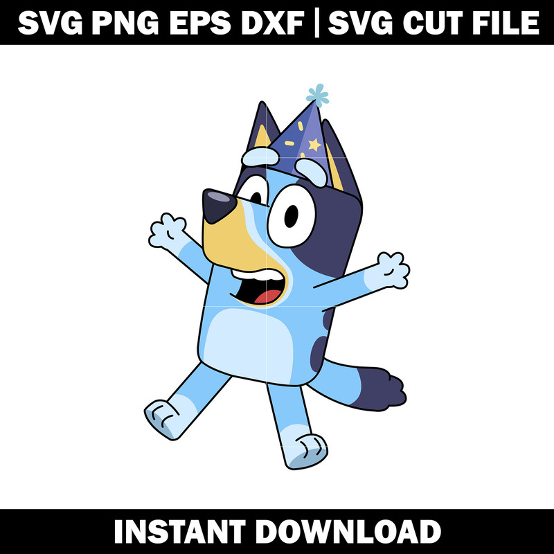 Bluey boy christine heeler svg