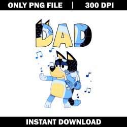 Bluey Bandit Dad png, logo file png, cartoon png, logo design png, digital download.