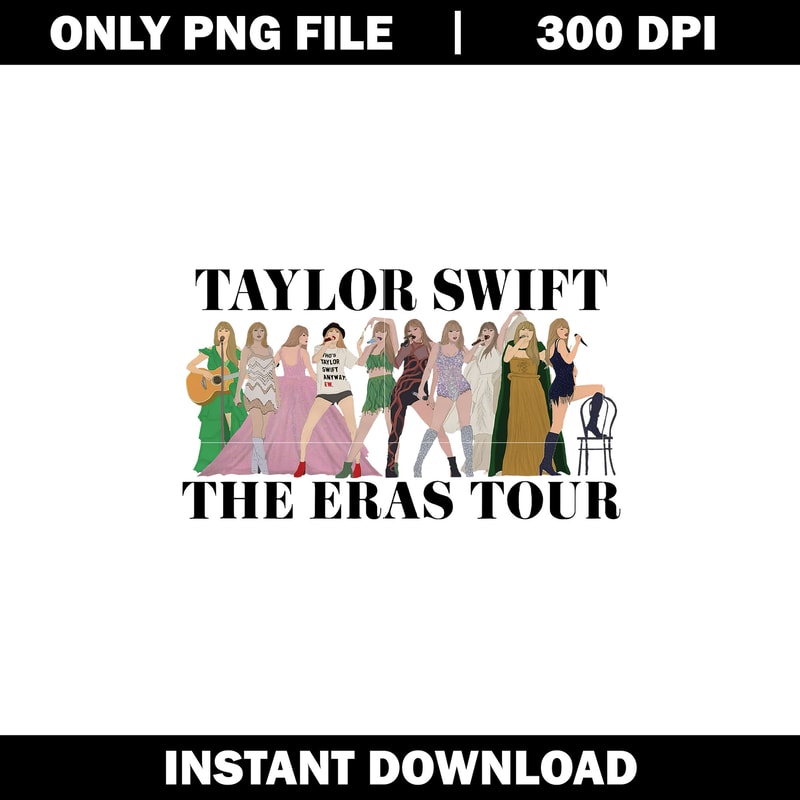 The Eras Tour Taylor Swift png
