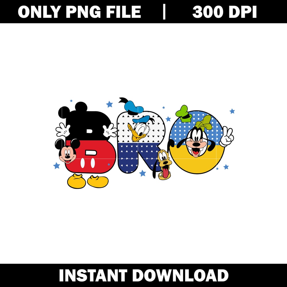 bro mickey mouse and duck mickey and dog mickey png
